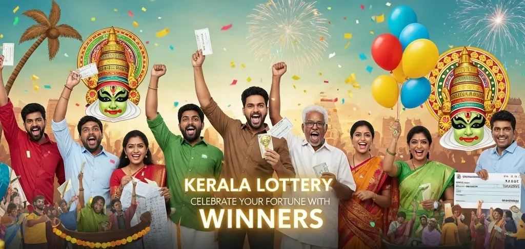 Kerala Lottery Celebration